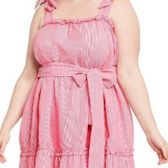 lisa marie fernandez seer sucker tie strap dress - Picture 4 of 14